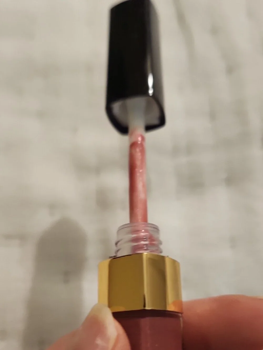 CHANEL glossy rose
